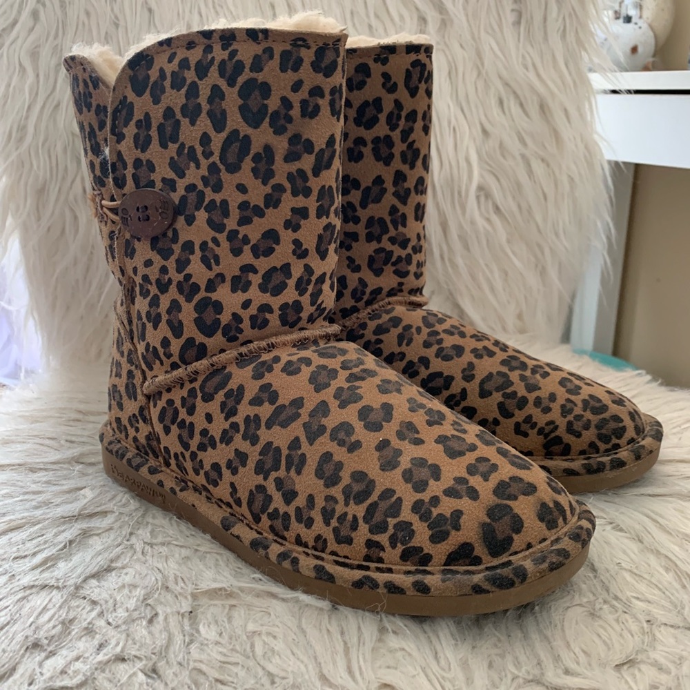 Bearpaw Cheetah boots